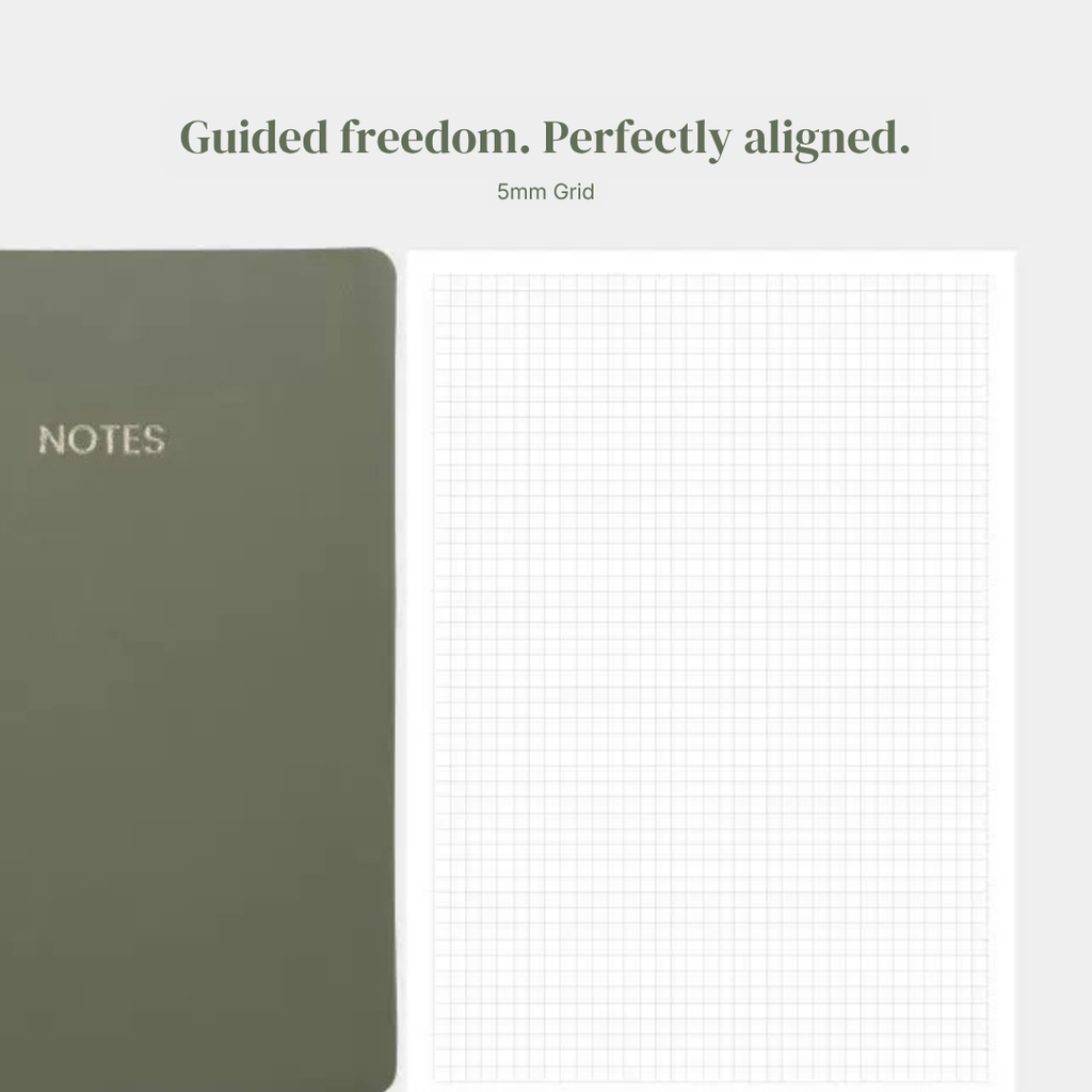 Olive & Earth Notebook A5 - Earth Sand