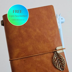 Traveler's Journal Triobook - Classic Brown
