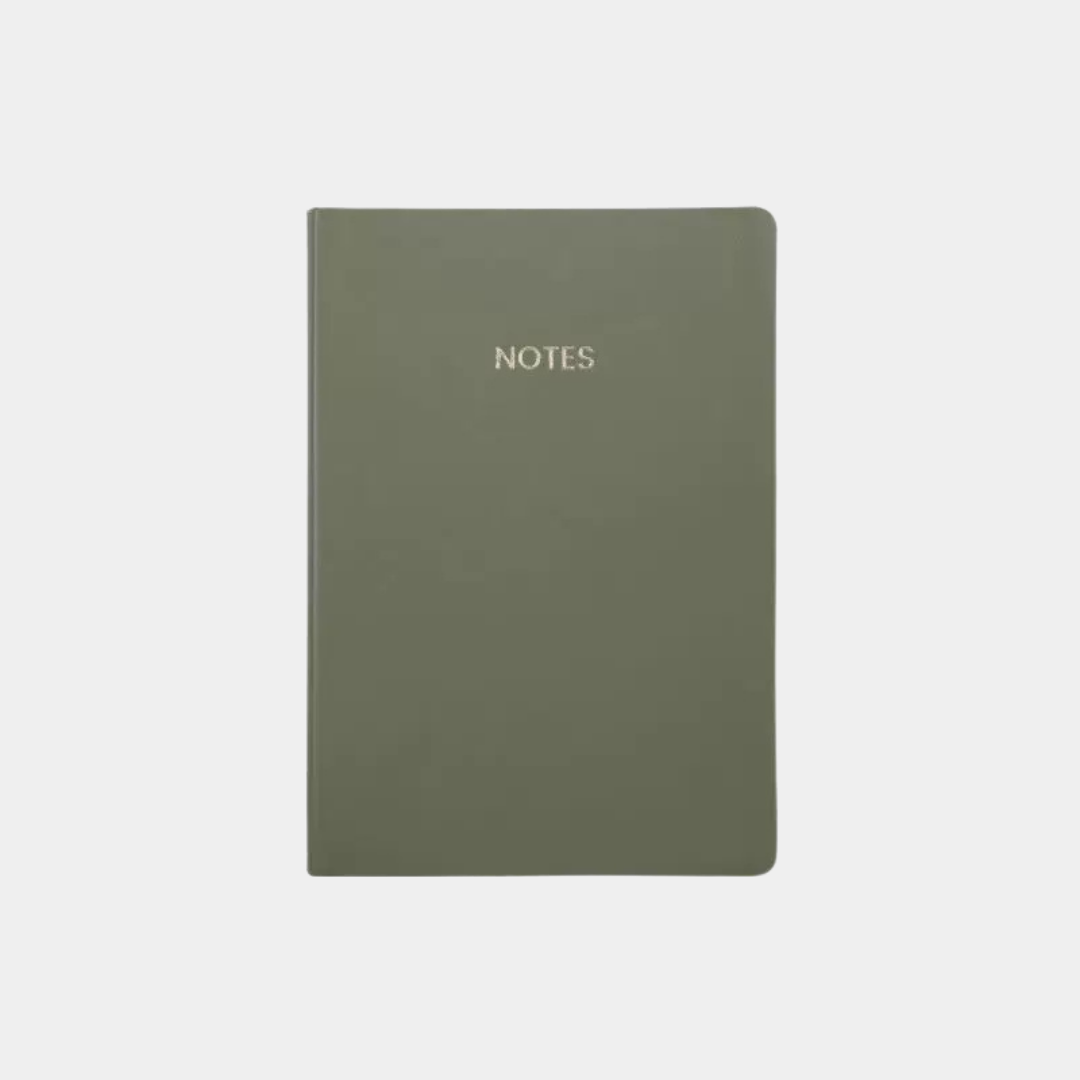 Olive & Earth Notebook A5 - Sage Green