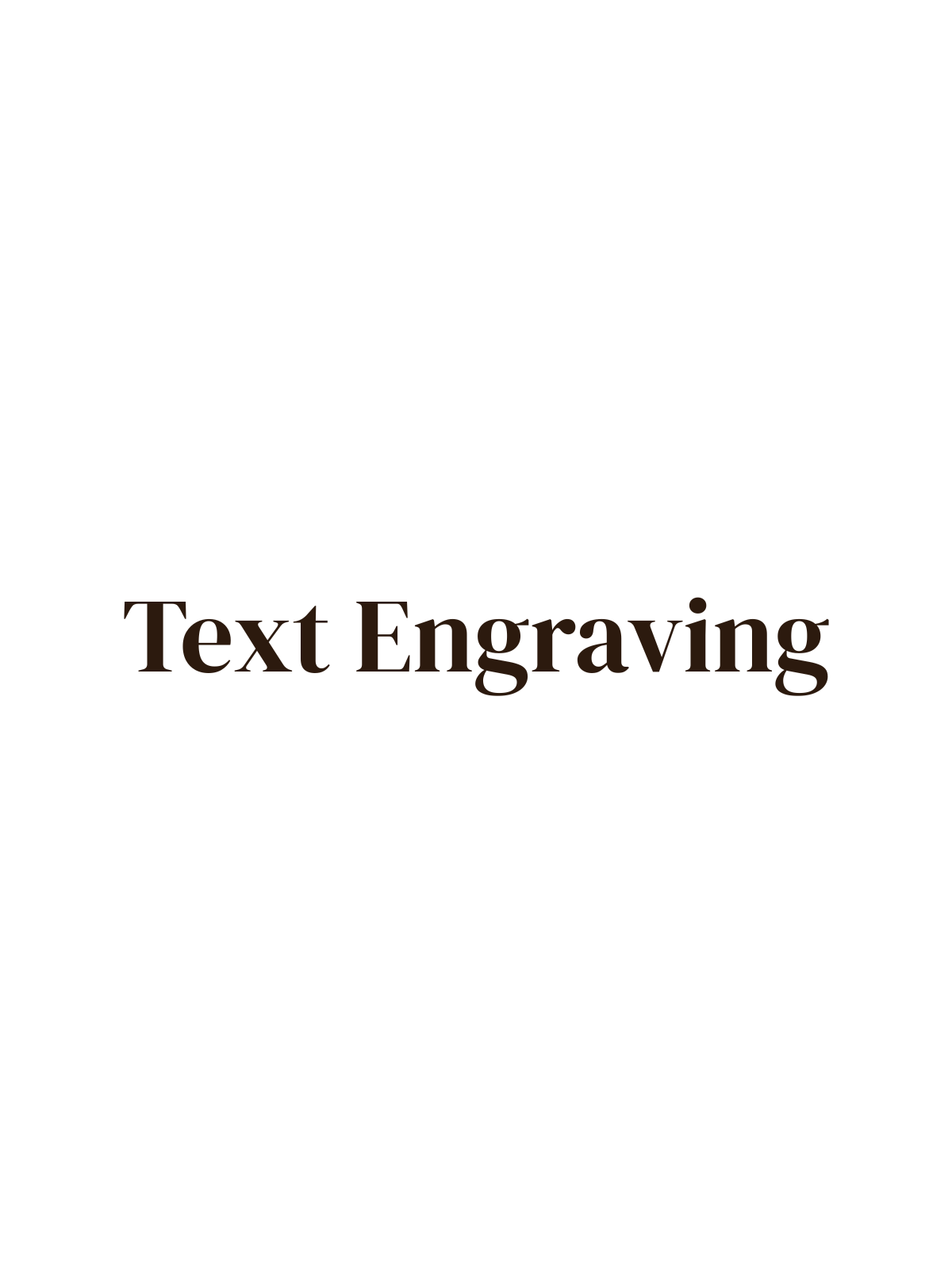 Text Engraving