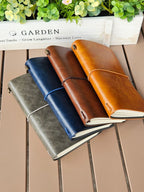 Traveler's Journal Triobook - Classic Brown